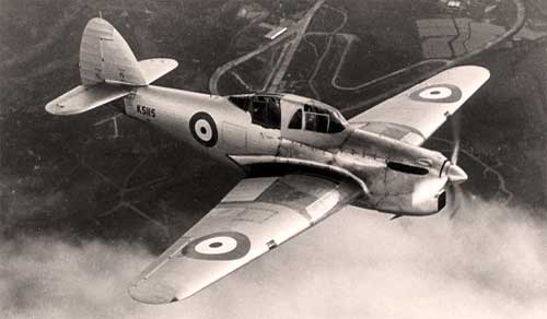 Британский самолет Hawker