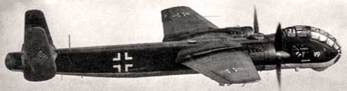 Ju-288 V-9 в полете
