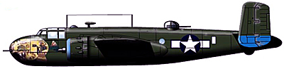 модель самолета b-25g  