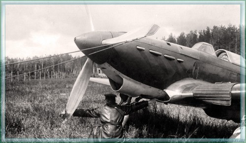 Самолет Як-1 в НИИ ВВС РККА