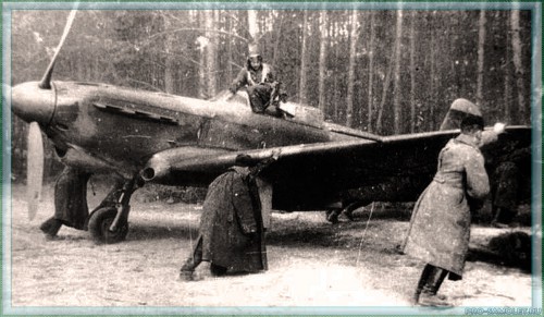 Cоветский самолет-истребитель Як-1