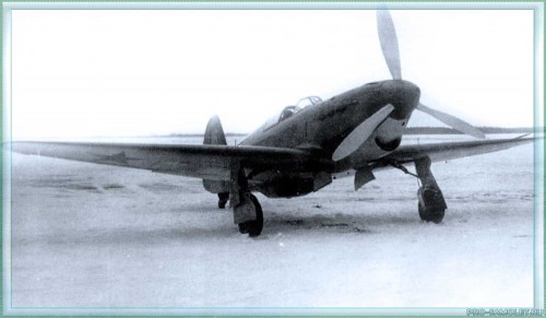 Як-1 на контрольных испытаниях 