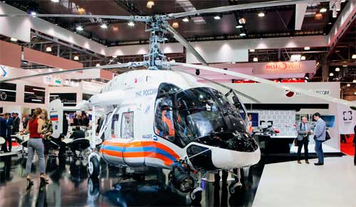 Ка-226Т на выставке HeliRussia-2013 Вертолет Ка-226Т