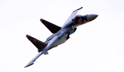 На фото: российский Су-35С Су-35С