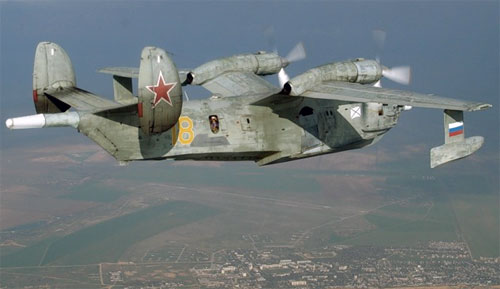 Cамолет Черноморского флота России Бе-12 Бе-12