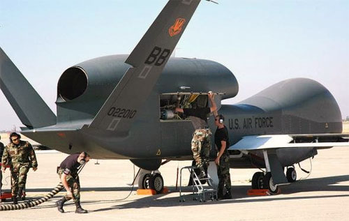 Американский беспилотник БПЛА Global Hawk