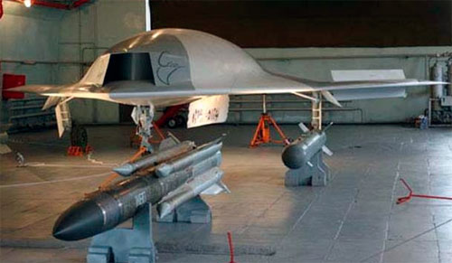 Боевой тяжелый БПЛА "Скат" БПЛА "Скат"