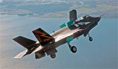 F-35B BF-1 opens its doors on its seventy-eighth flight on 20 November 2010 F-35B