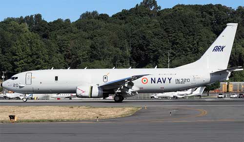 Самолет для Индии P-8I для ВМС Индии