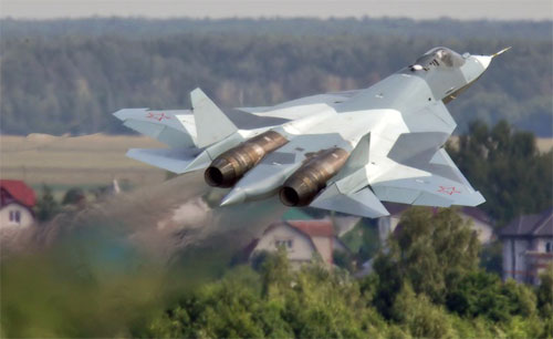 Т-50 ПАК ФА Самолет пятого поколения