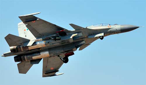 Истребитель Су-30МКИ Военно-воздушных сил Индии