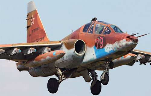 Су-25УБ Учебно-боевой самолет Су-25УБ