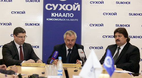 Пресс-конференция ОАО "КнААПО"