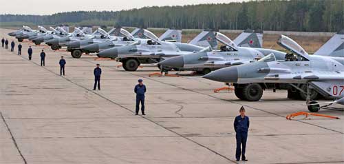 Самолеты МиГ-29СМТ Российские ВВС