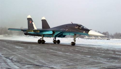 Фронтовой бомбардировщик Су-34