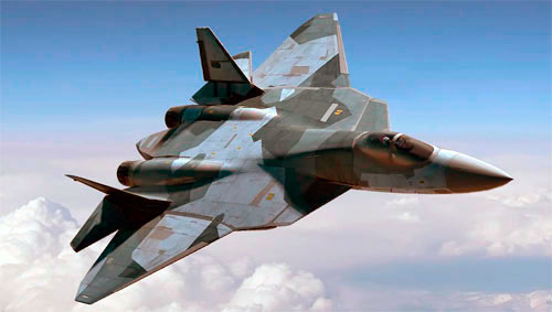 Cамолет пятого поколения Т-50 ПАК