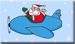 Самолет Санта-Клауса