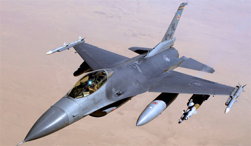 Самолет F-16 "Файтинг Фалкон"