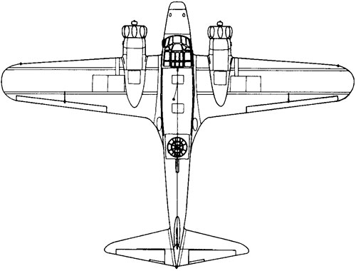 Многоцелевой самолет Avro Anson
