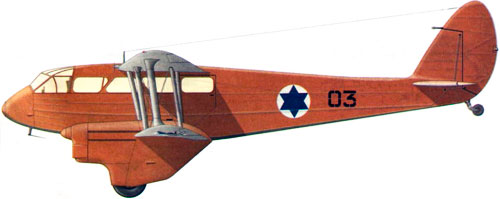 DH.89 "Домини" Израиля