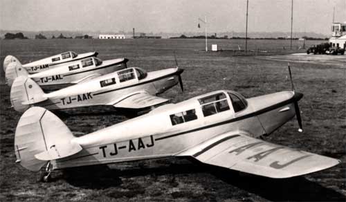 Британский самолет Percival Proctors