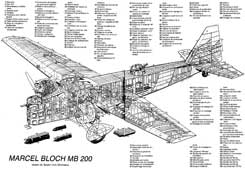 Самолет Bloch MB.200