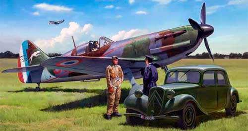 Dewoitine D.520 Французский истребитель