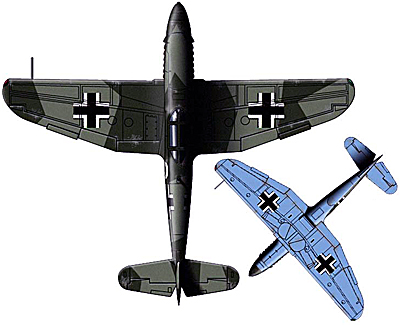 He 100D-1 вид сверху he100