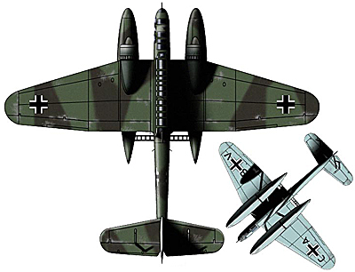 He 115B-1 вид сверху He 115B-1
