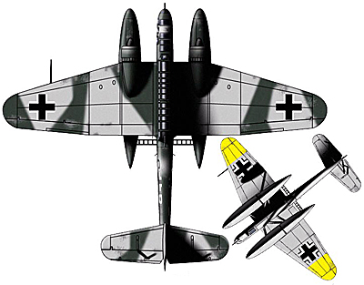 He 115C-1 вид сверху He 115C-1