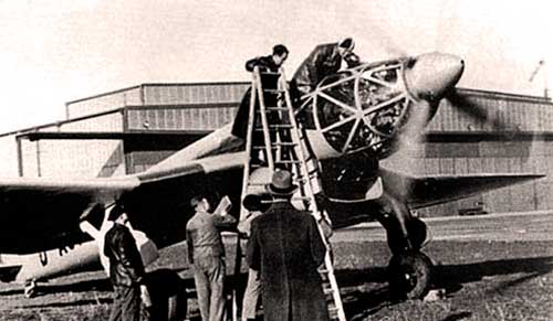 Немецкий самолет Хейнкель He 119