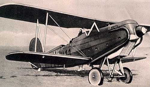Немецкий самолет Heinkel He 45
