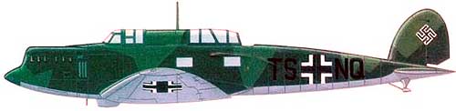 Легкий разведчик-бомбардировщик Heinkel He.70 Blitz