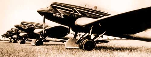Самолеты люфтваффе Heinkel на фото