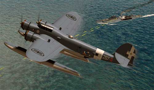 Итальянский гидросамолет C.R.D.A. (КАНТ) Z.506B "Аироне"