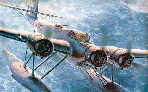 Итальянский гидросамолет CANT Z.506 Airone