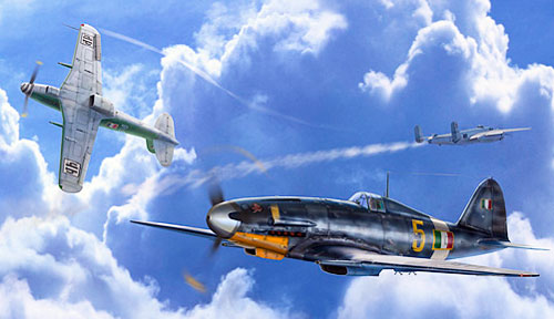 Fiat G.55 Centauro Итальянский истребитель