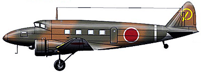 транспортный японский самолет