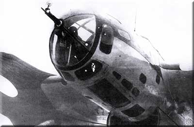 Носовая часть самолета Ар-2 