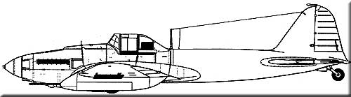Самолет Ил-2 АМ-38 с пушками