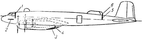 Схема бронированны самолета