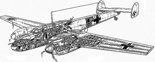 Серийный самолет Bf-110C
